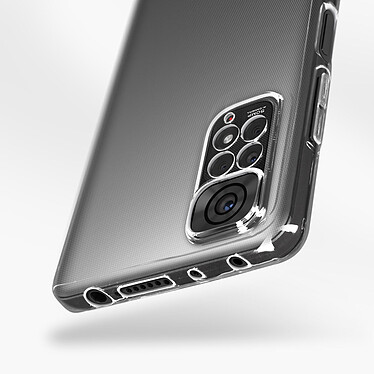 Avis Avizar Coque pour Xiaomi Redmi Note 11 Pro 5G Silicone Souple et Verre Trempé 9H  Transparent Noir
