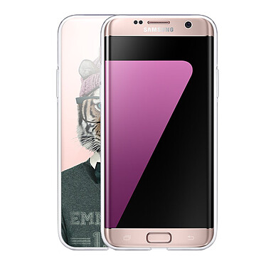 Avis Evetane Coque Samsung Galaxy S7 Edge 360 intégrale transparente Motif Tigre Fashion Tendance