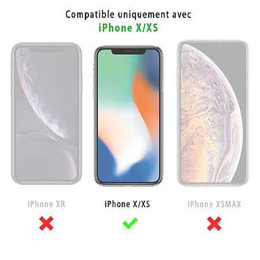 Avis LaCoqueFrançaise Coque iPhone X/Xs silicone transparente Motif J'aime Marseille ultra resistant