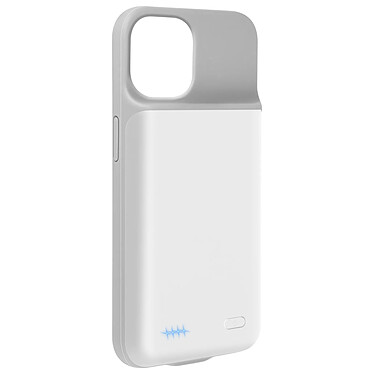 Avizar Coque Batterie pour iPhone 15 68000mAh Rechargeable Blanc