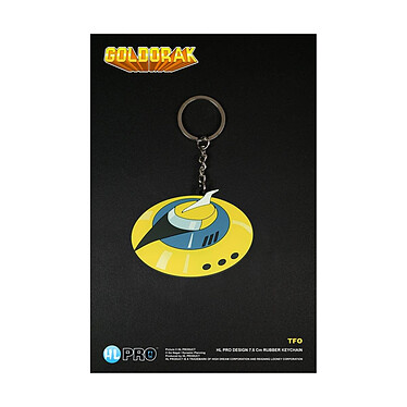 Goldorak - Porte-clés caoutchouc TFO 7 cm