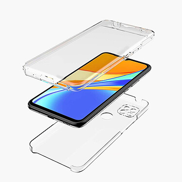 Avis Evetane Coque Xiaomi Redmi 9C 360° intégrale Protection avant et arrière silicone transparente Motif
