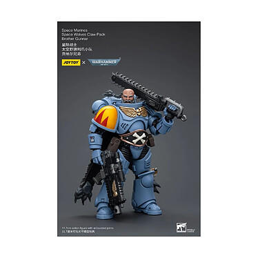 Acheter Warhammer 40k - Figurine 1/18 Space Marines Space Wolves Claw Pack Brother Gunnar 12 cm