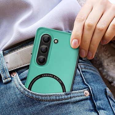 Acheter Avizar Coque MagSafe pour Samsung Galaxy Z Fold 5 Rigide Design Fin  Turquoise