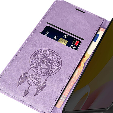 Acheter Avizar Étui pour Xiaomi 12 Lite Portefeuille et Support Mandala Attrape Rêves  violet