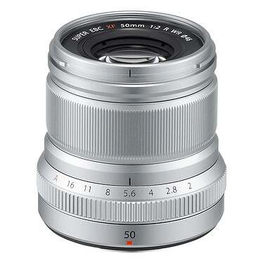 FUJIFILM Objectif Fujinon XF 50mm f/2 R WR SILVER