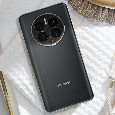 Avizar Coque pour Huawei Mate 50 Pro Silicone Gel Souple Ultra fine Anti-jaunissement  Transparent pas cher