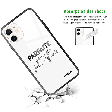 Avis Evetane Coque iPhone 12 Mini Coque Soft Touch Glossy Parfaite Avec De Jolis Défauts Design