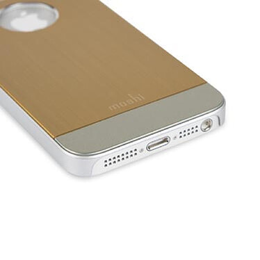Moshi iGlaze Armour pour iPhone 5/5S/SE Bronze pas cher