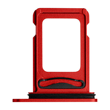 Clappio Tiroir Carte SIM de Remplacement pour iPhone 13 Rouge