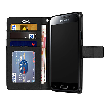 Acheter Avizar Etui folio Noir Portefeuille pour Samsung Galaxy S5 , Samsung Galaxy S5 New