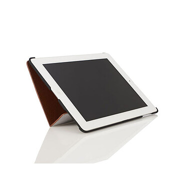 Knomo Etui Folio compatible iPad 2 Tan