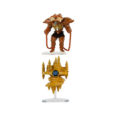 Yu-Gi-Oh - ! - Pack 2 figurines Exodia The Forbidden One & Castle Of Dark Illusions 10 cm