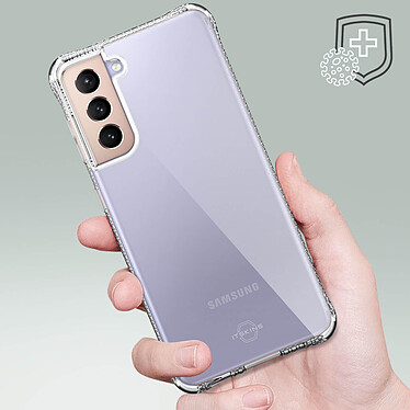 Itskins Coque pour Samsung Galaxy S21 Plus Renforcée Anti-chutes 2m  Transparent pas cher