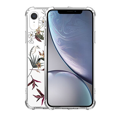 Avis LaCoqueFrançaise Coque iPhone Xr anti-choc souple angles renforcés transparente Motif Fleurs Sauvages