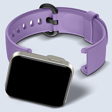 Acheter Avizar Bracelet pour Xiaomi Mi Watch Lite / Redmi Watch Silicone Soft touch Premium Violet Ajustable par Boucle Ardillon