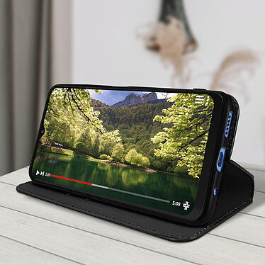 Acheter Avizar Housse pour Xiaomi Redmi 10C Clapet Portefeuille Fonction Support Vidéo  noir