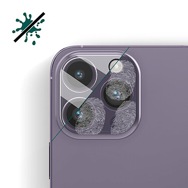 Avis Force Glass Film Caméra pour iPhone 14 Pro et 14 Pro Max Dureté 9H+ Garantie à vie  Transparent