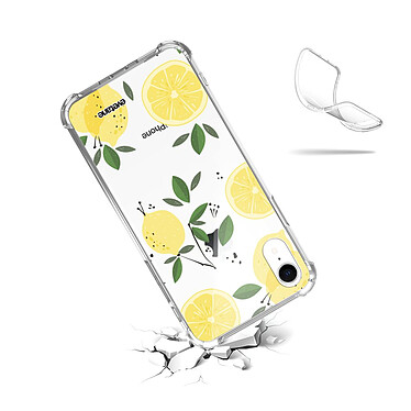 Acheter Evetane Coque iPhone Xr anti-choc souple angles renforcés transparente Motif Citrons