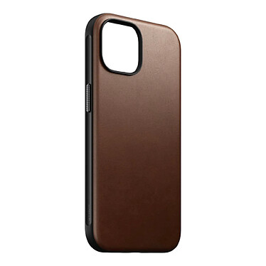 Nomad Coque Modern Cuir pour iPhone 15 Marron pas cher