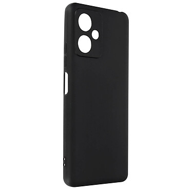 Avizar Coque pour Xiaomi Redmi Note 12 5G Silicone Flexible Finition Mate Anti-traces  noir