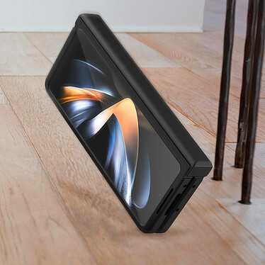 Avis Avizar Coque intégrale et Film écran flexible pour Samsung Galaxy Z Fold 4 Rigide Soft Touch  Noir