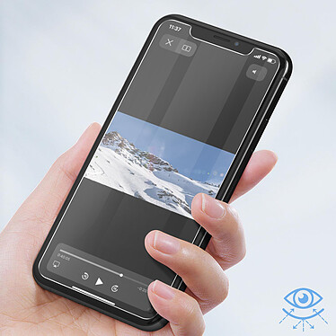 Avis Force Glass Verre Trempé pour iPhone XS Max et 11 Pro Max Anti-lumière bleue Garantie à vie