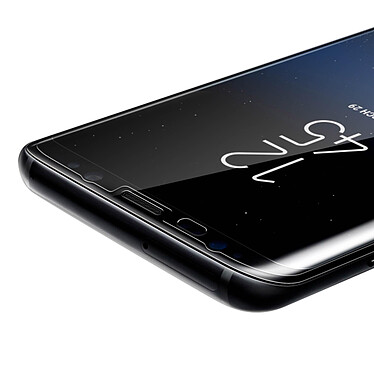 Avis Avizar Film Ecran Verre Trempé Samsung Galaxy S8 Plus - Bords Incurvés Transparent