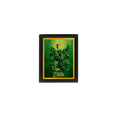 Legend of Zelda - Posters effet 3D encadrés Link 26 x 20 cm