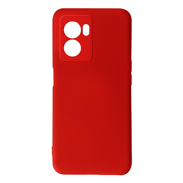 Avizar Coque pour Oppo A77 et A57 Silicone Semi-rigide Finition Soft-touch Fine  Rouge