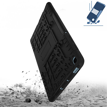 Avis Avizar Coque Samsung Galaxy Tab S6 Bi-matière avec Béquille Support Noir