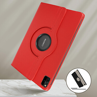Acheter Avizar Housse Huawei MatePad Pro 12.6 Clapet Support Rotatif 360° rouge