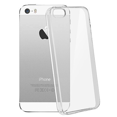 Avizar Coque iPhone SE , 5 et 5s Protection silicone gel ultra-fine transparente