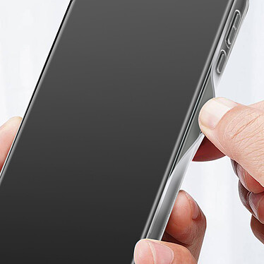 Acheter Avizar Coque pour Samsung Galaxy S23 Ultra Silicone Gel Souple avec Verre Trempé Dureté 9H contour noir