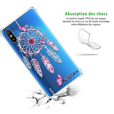 Avis Evetane Coque Xiaomi Redmi 9A anti-choc souple angles renforcés transparente Motif Carpe diem