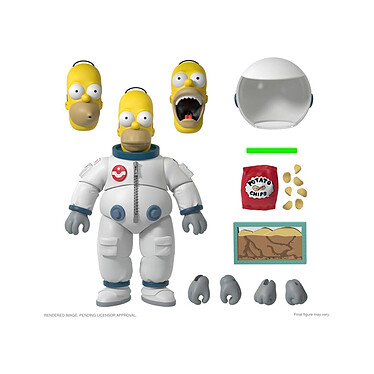 Les Simpson - Figurine Ultimates Deep Space Homer 18 cm