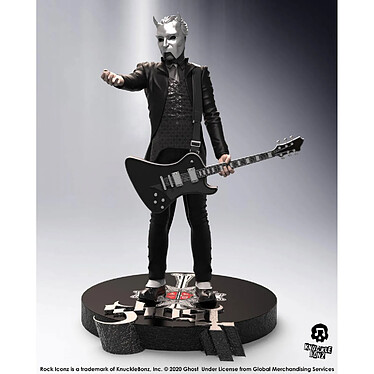 Ghost - Statuette Rock Iconz Nameless Ghoul (Black Guitar) Limited Edition 22 cm