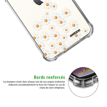Acheter Evetane Coque iPhone 11 anti-choc souple angles renforcés transparente Motif Marguerite
