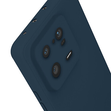 Avis Avizar Coque pour Xiaomi 13 Pro Silicone Intérieur Microfibre Finition Mate  bleu
