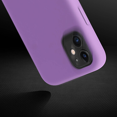 Acheter Avizar Coque iPhone 11 Silicone Semi-rigide Mat Finition Soft Touch Violet