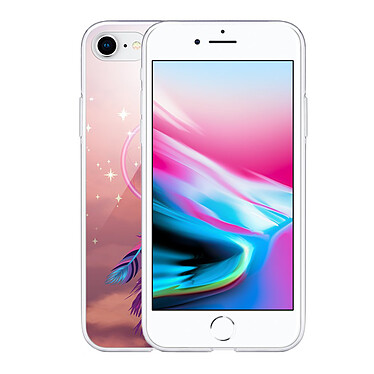 Avis Evetane Coque iPhone 7/8/ iPhone SE 2020/ 2022 silicone transparente Motif Attrape rêve rose ultra resistant