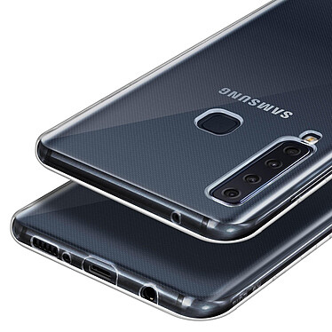 Avizar Coque Samsung Galaxy A9 2018 Protection Silicone Gel Souple Antichoc Transparent pas cher