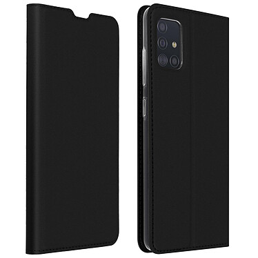 Dux Ducis Etui pour Samsung Galaxy A51 Porte-carte Support Vidéo  Noir