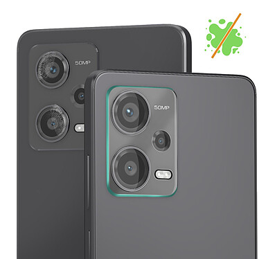 Avizar Film Caméra Dureté 9H Anti-rayures Anti-traces  Transparent pour Xiaomi Redmi Note 12 Pro et Poco X5 Pro pas cher
