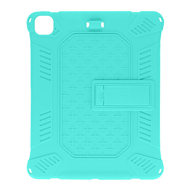 Avizar Coque Apple iPad Pro 12.9 2020 Antichoc Hybride Béquille Support turquoise