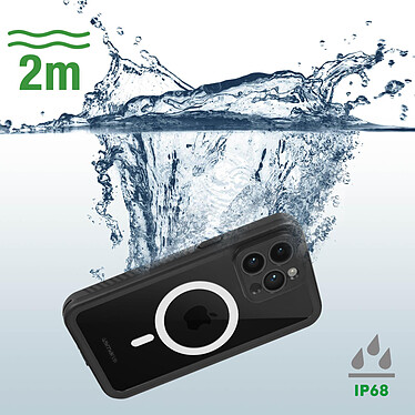 Acheter 4smarts Coque pour iPhone 14 Pro Waterproof IP68 Anti-chute  Active Pro Ultimag Stark Noir