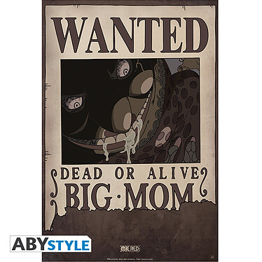 One Piece -  Poster Wanted Big Mom (52 X 35 Cm)