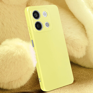 Avis Avizar Coque pour Xiaomi Redmi Note 13 5G Soft-touch Anti-traces Jaune