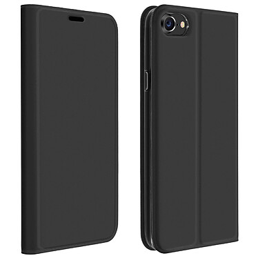 Dux Ducis Housse pour iPhone SE 2020 / 8 / 7 Porte-carte Fonction Support  Noir