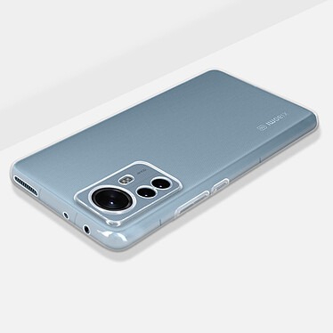 Avizar Coque pour Xiaomi 12 Pro Silicone Souple et Film Verre Trempé 9H Incurvé  Transparent pas cher